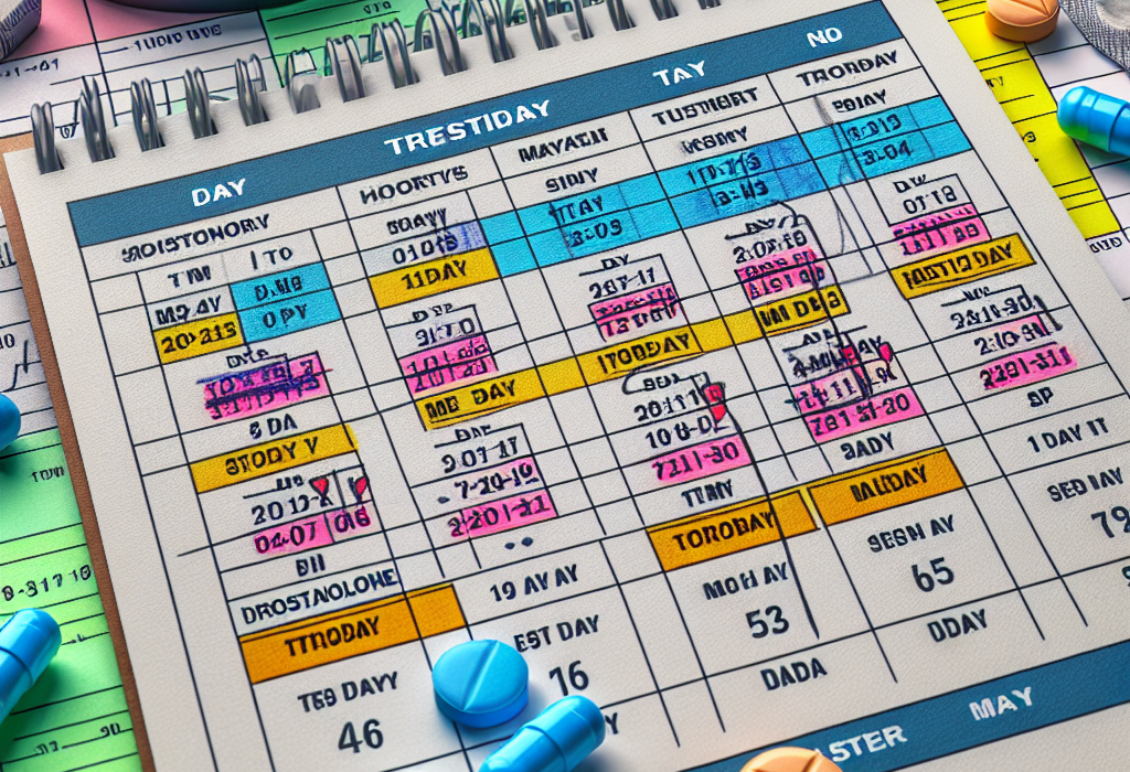 Calendrier des analyses lors de l'utilisation de Drostanolone comprimés