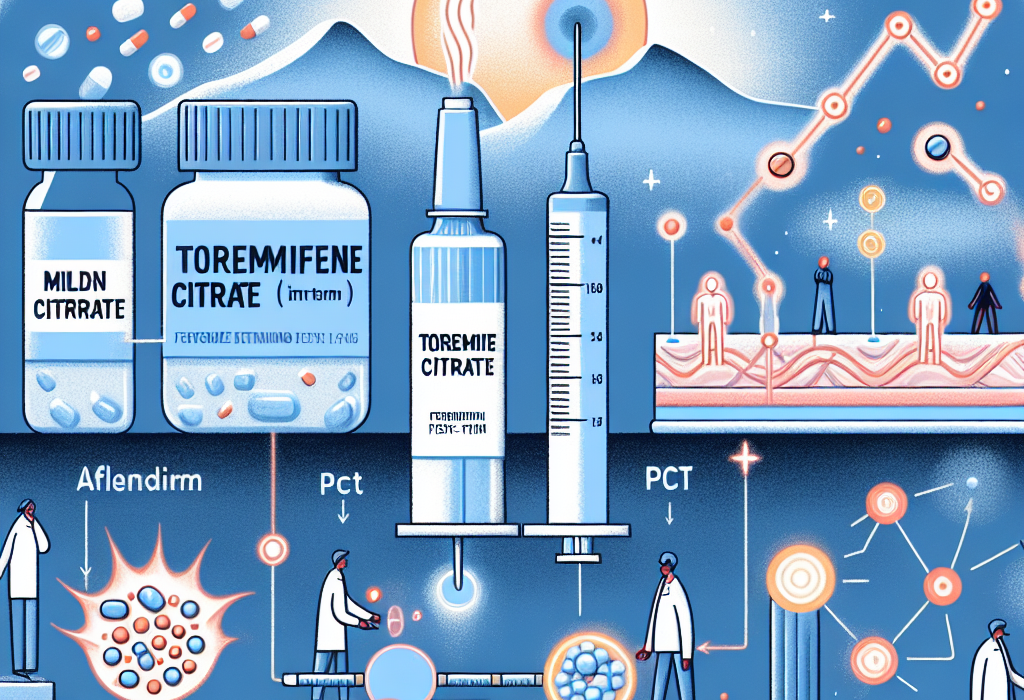 Citrato de Toremifeno dans le cadre d'une « PCT légère » après une cure courte