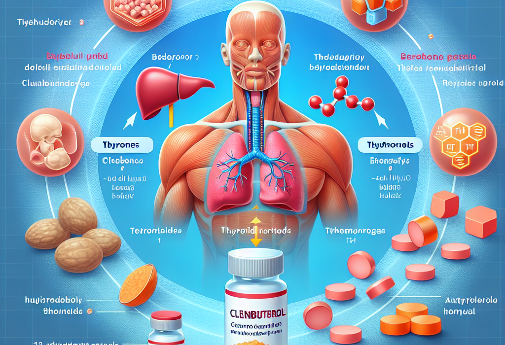 Clenbutérol en combinaison avec des hormones thyroïdiennes : avantages et inconvénients