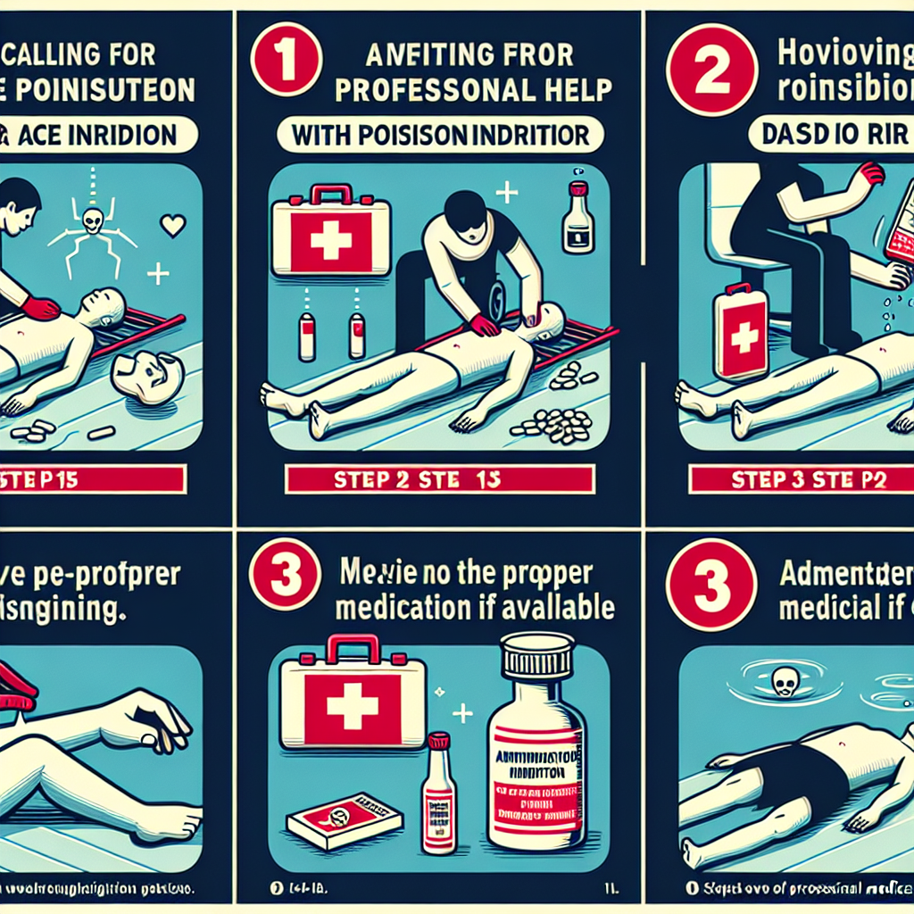 Comment prodiguer les premiers soins en cas d'empoisonnement à l'ECA ?