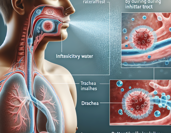 Effets de l'Eau germicide sur les voies respiratoires lors d'une inhalation intensive