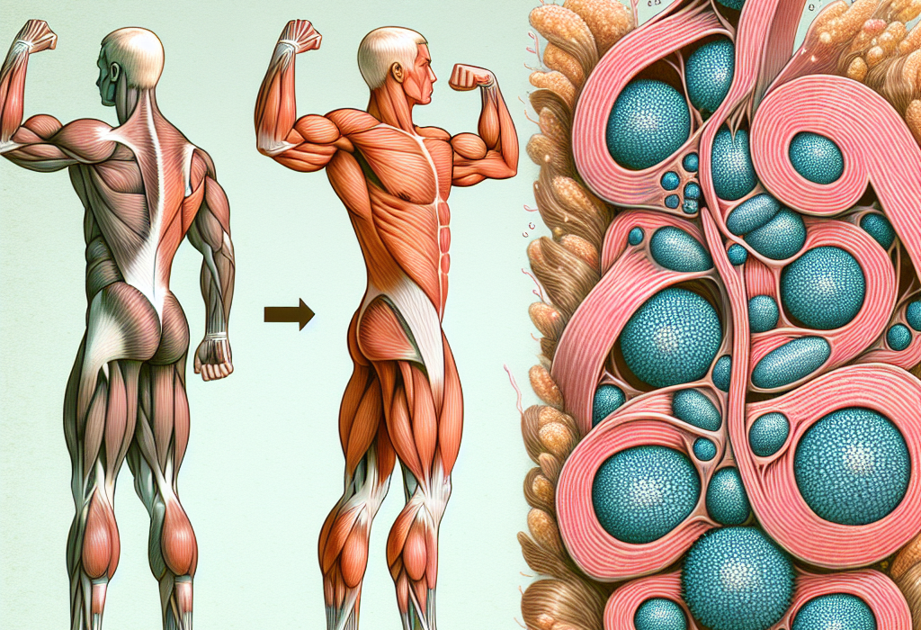 Les effets biochimiques de l'hormone de croissance sur l'adaptation musculaire