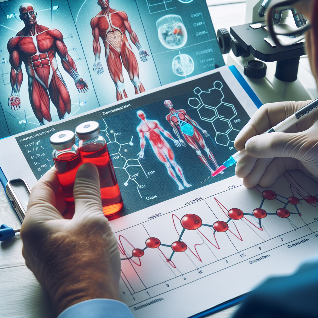 Analyse des modifications métaboliques pendant le traitement par injection de stanozolol