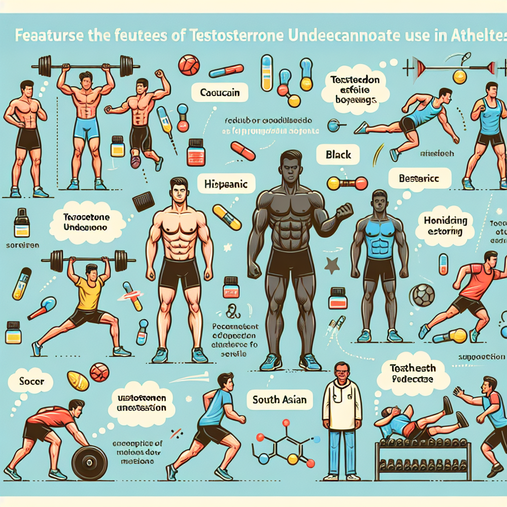 Caractéristiques de l'utilisation de l'undécanoate de testostérone chez les athlètes
