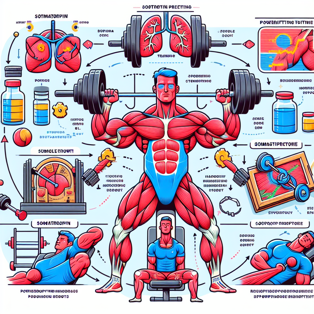 Comment la somatropine s'intègre dans les programmes sportifs de powerlifting