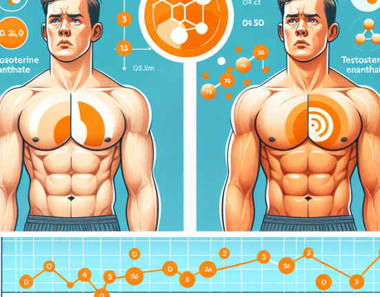 Effet de l'énanthate de testostérone sur le taux de cortisol chez les sportifs