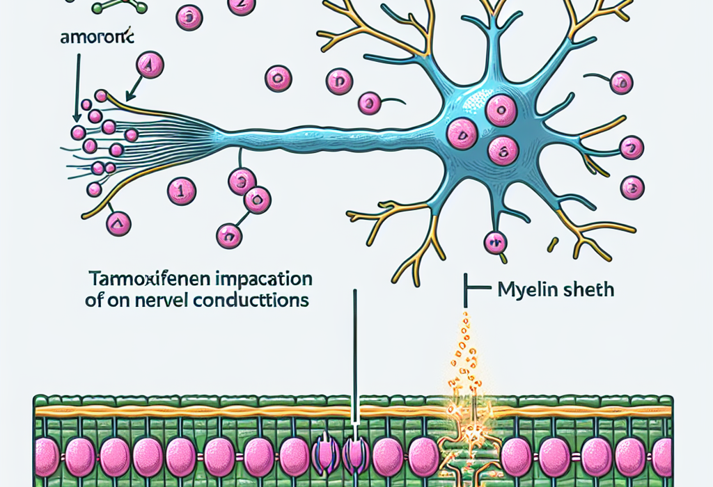 Effet du tamoxifène sur la conduction nerveuse
