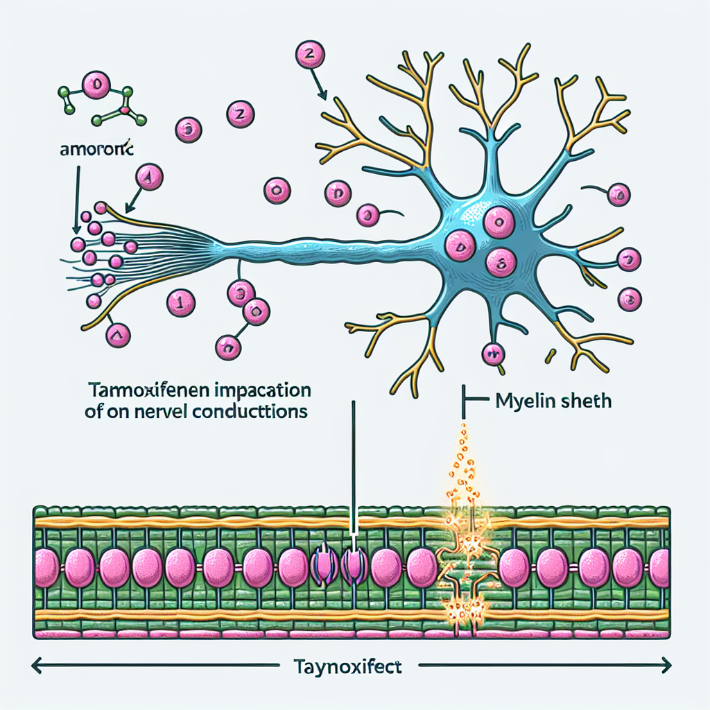 Effet du tamoxifène sur la conduction nerveuse