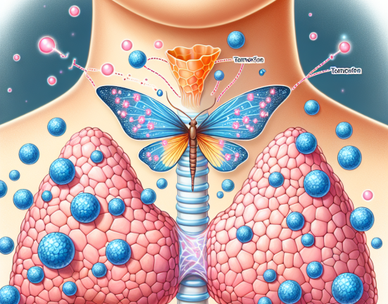 Effet du tamoxifène sur la glande thyroïde