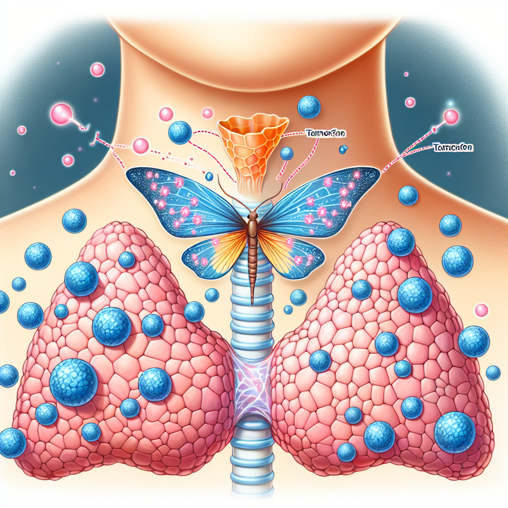 Effet du tamoxifène sur la glande thyroïde