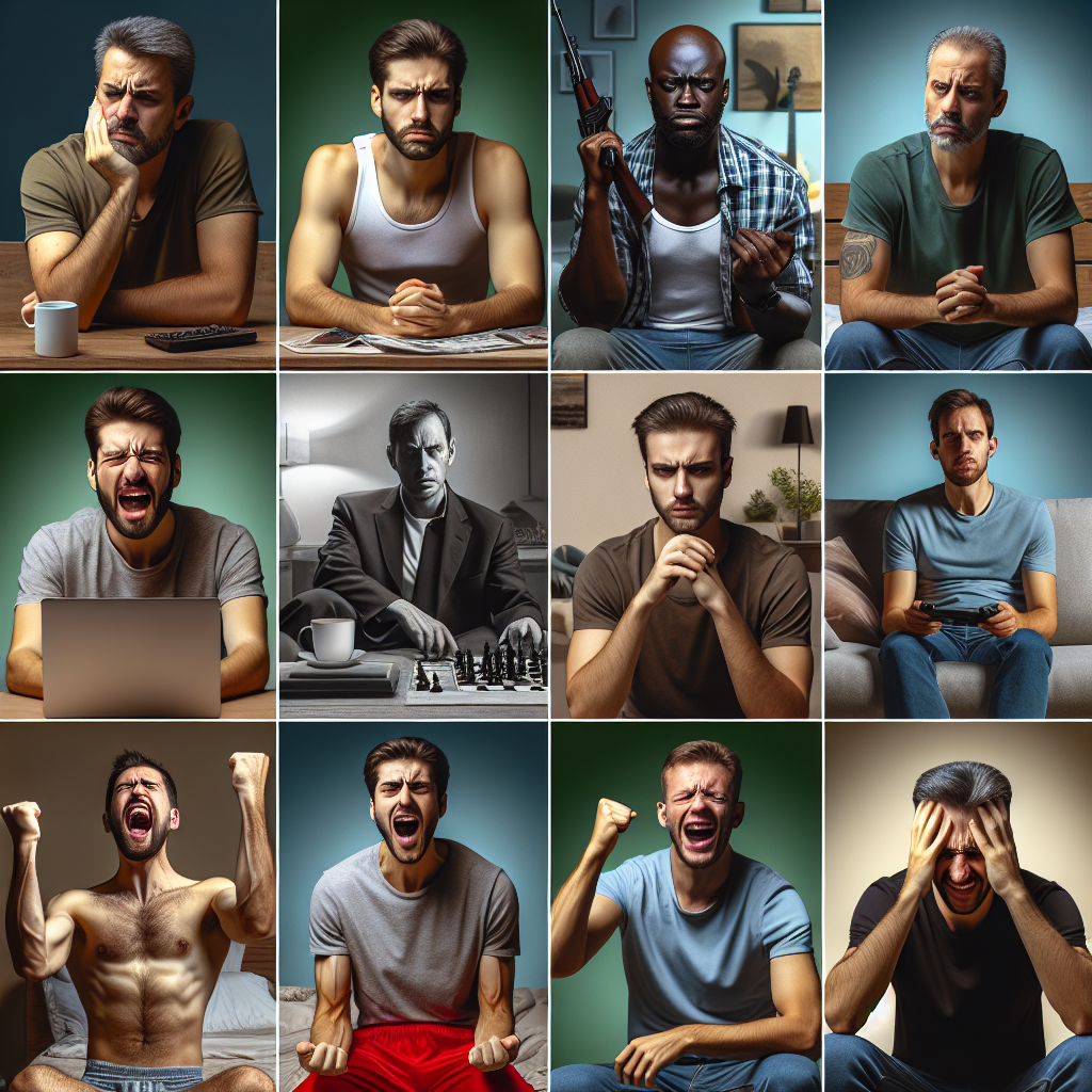 État psycho-émotionnel des hommes après une cure de propionate de testostérone