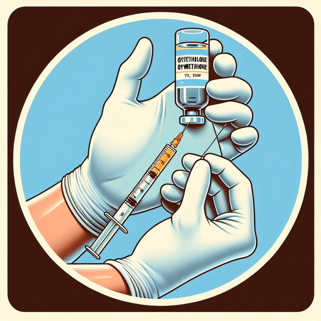 Facilité de l'injection d'oxymétholone avant Dosage
