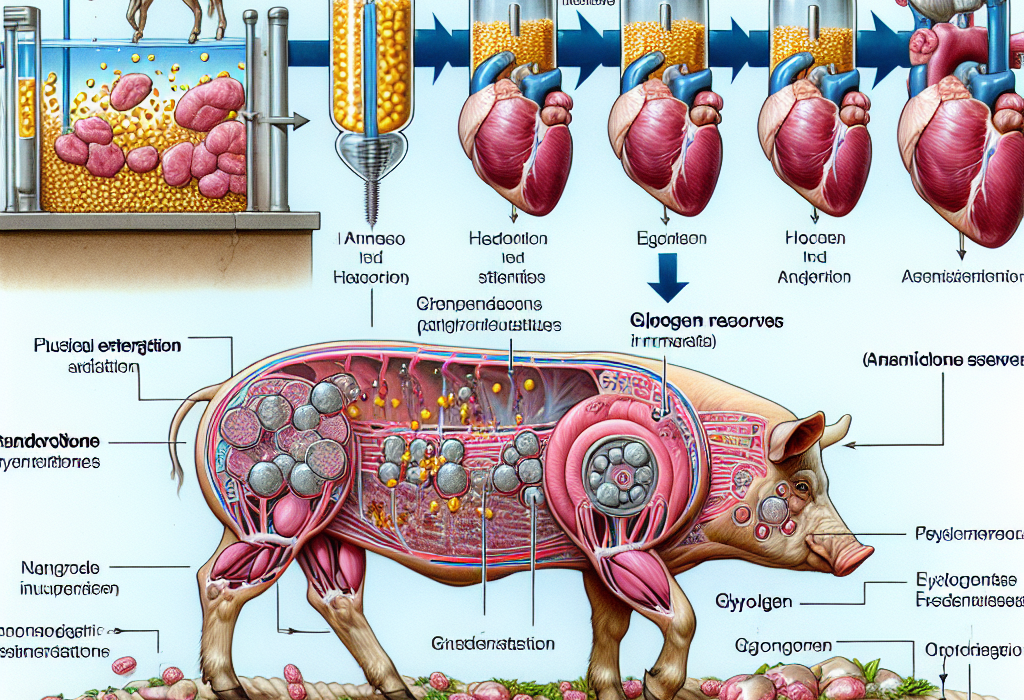 Infusion de décanoate de nandrolone sur les réserves de glycogène des viandes après l'effort physique
