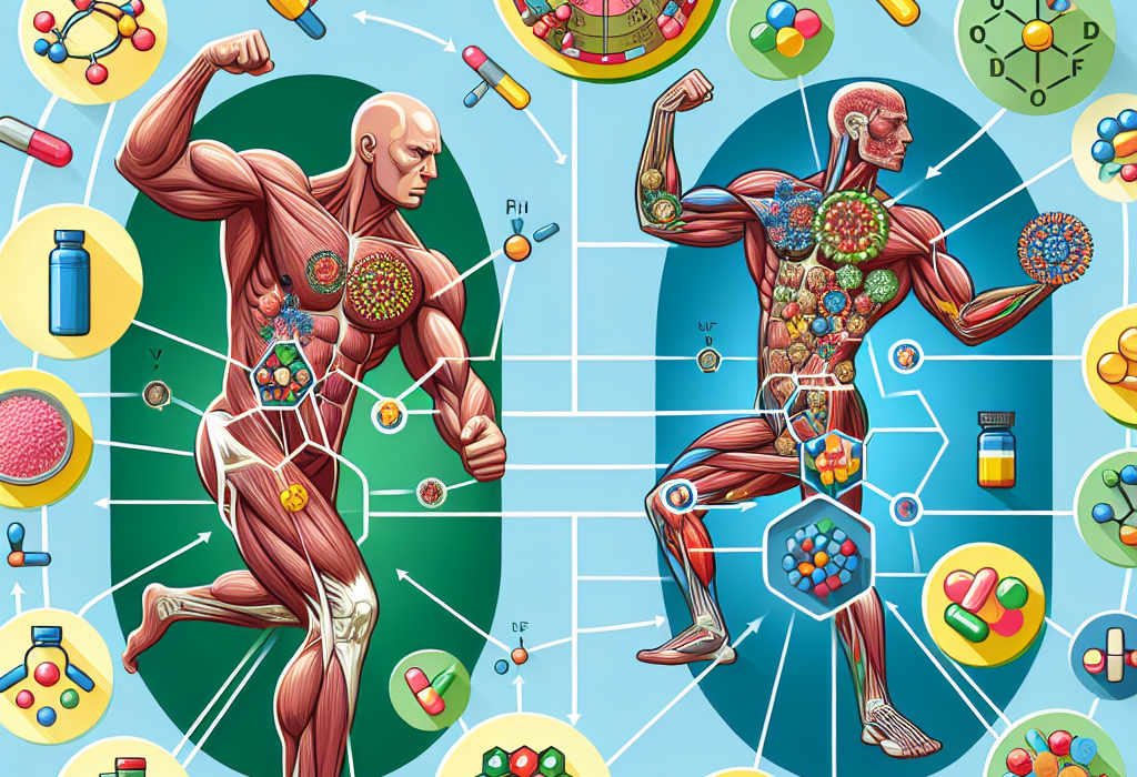 Interaction du décanoate de nandrolone avec les suppléments de vitamines et de minéraux