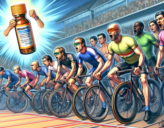 Modafinil comme aide à la réaction au signal de départ en cyclisme