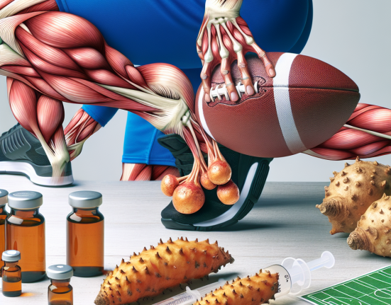 Somatropine et rhizomes pour le développement de gonflements pendant les activités sportives