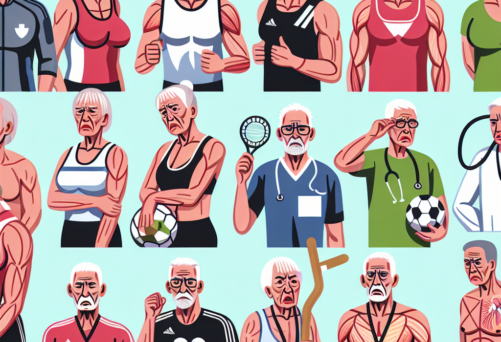 Caractéristiques des effets secondaires chez les athlètes plus âgés