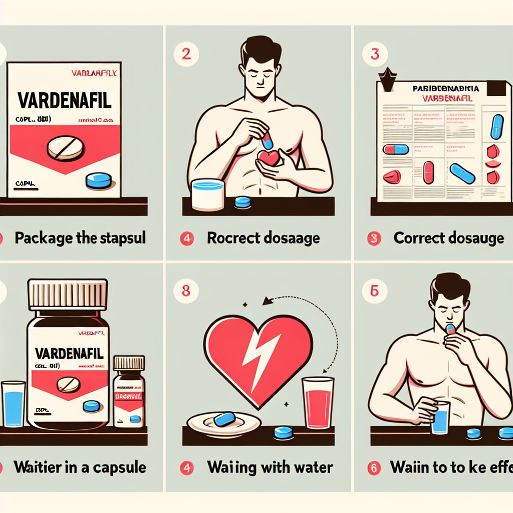 Comment prendre le Vardenafil pour un effet maximal