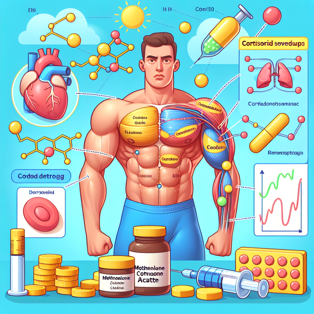 Effet de l'acétate de méthénolone sur le taux de cortisol