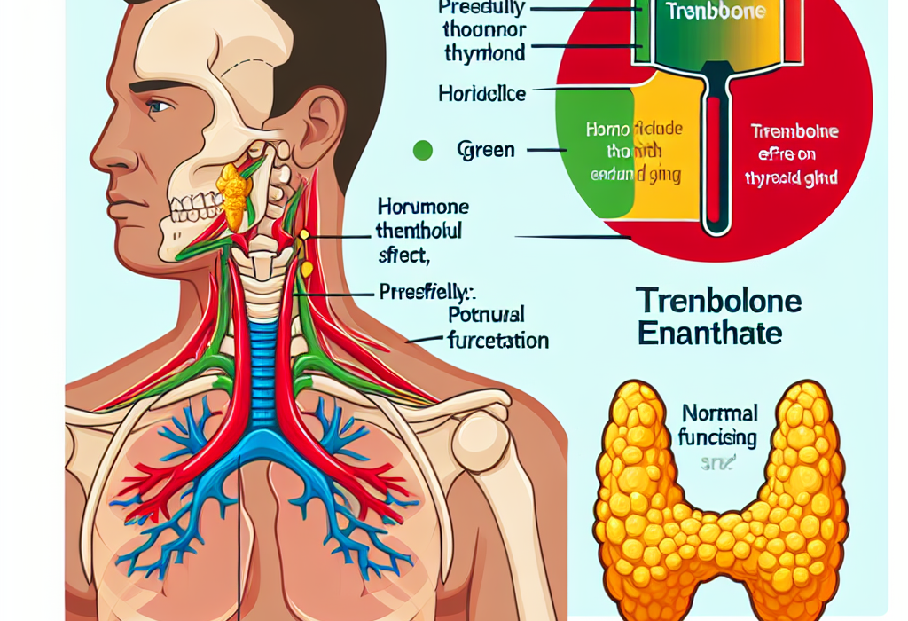 Enanthate de trenbolone et effets sur la fonction thyroïdienne