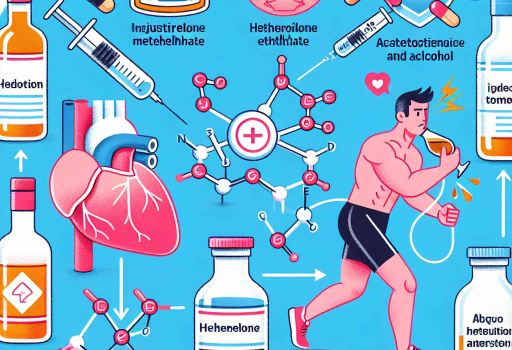 Interaction de l'Énanthate de méthénolone injectable avec l'alcool