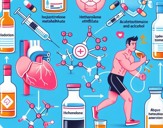Interaction de l'Énanthate de méthénolone injectable avec l'alcool