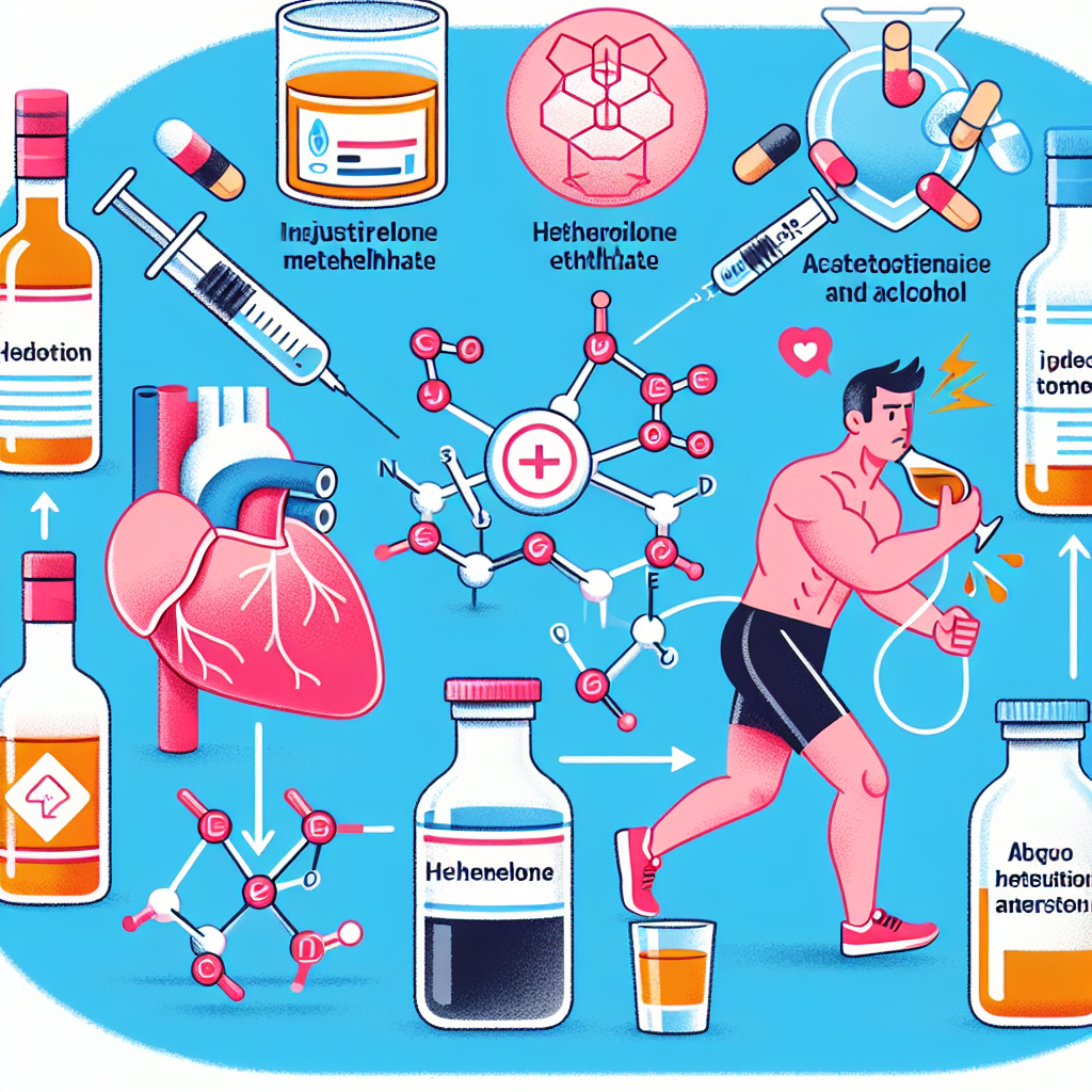 Interaction de l'Énanthate de méthénolone injectable avec l'alcool