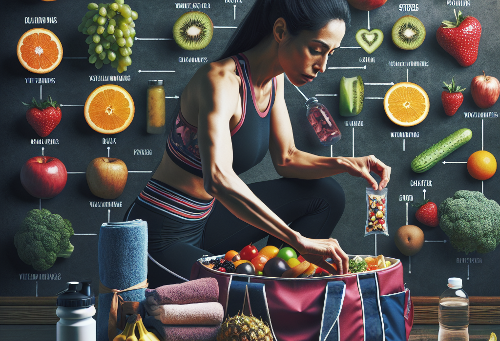 L'effet des vitamines et Minéraux et préparation avant l'entraînement