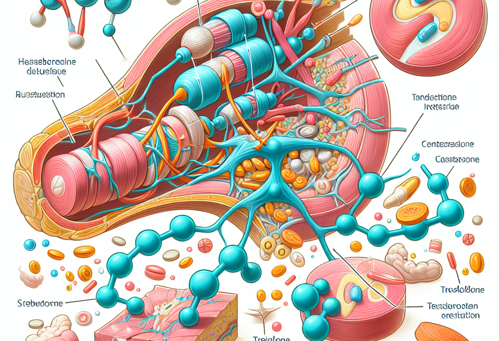 Mécanisme d'action de la Trestolone dans le tissu musculaire