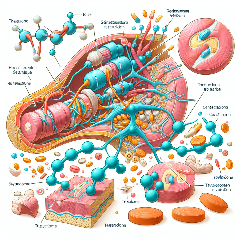 Mécanisme d'action de la Trestolone dans le tissu musculaire