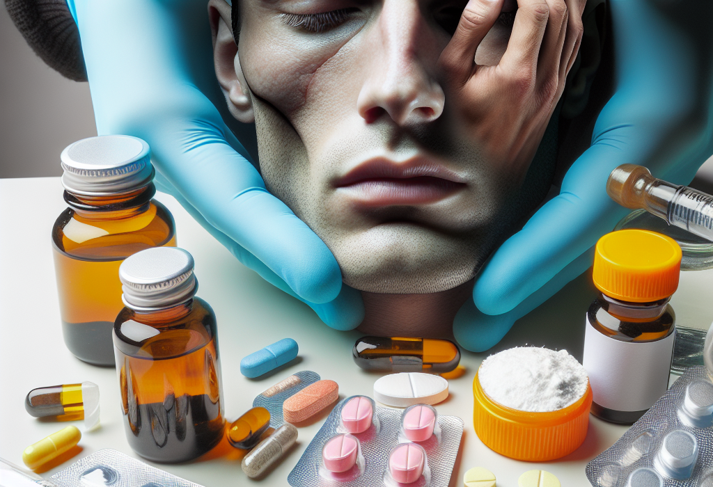 Mélange de trenbolone et problèmes de peau : acné, peau grasse