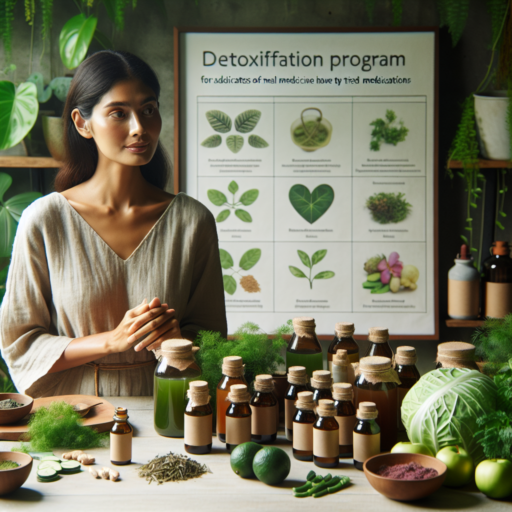 Programme de détoxification pour les adeptes de la médecine naturelle ayant essayé des médicaments