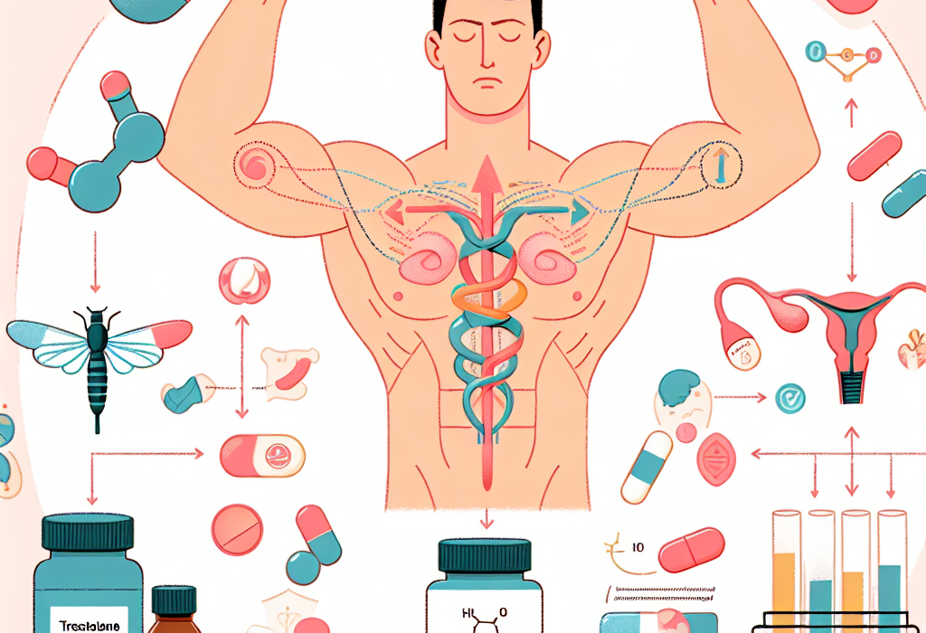 Rétroaction hormonale lors de l'utilisation de l'énanthate de tréstolone