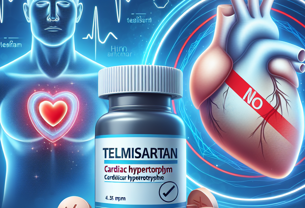 Telmisartan et prévention de l'hypertrophie cardiaque