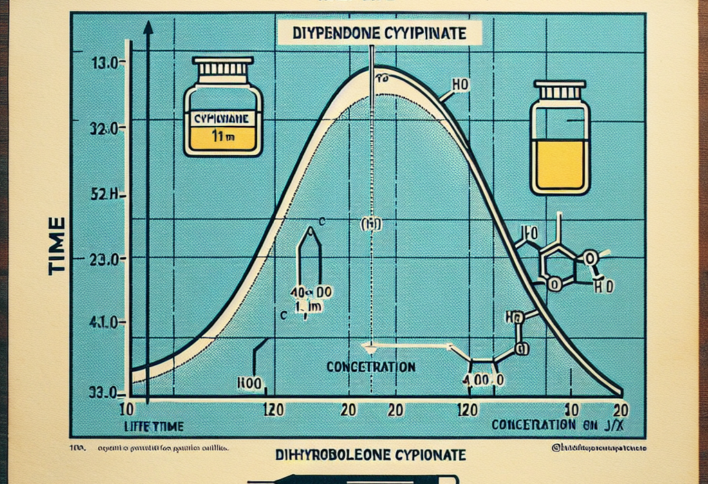 Temps de demi-vie du cypionate de dihydroboldenone