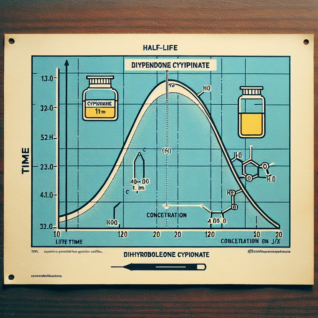 Temps de demi-vie du cypionate de dihydroboldenone
