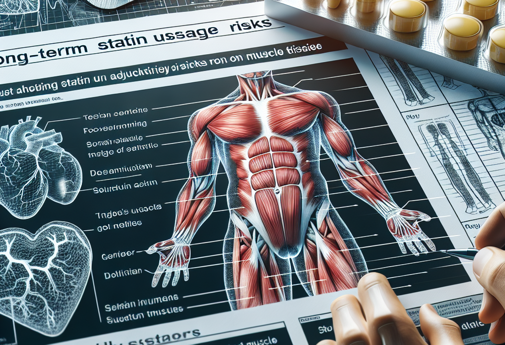 Utilisation à long terme des statines : risques pour le tissu musculaire