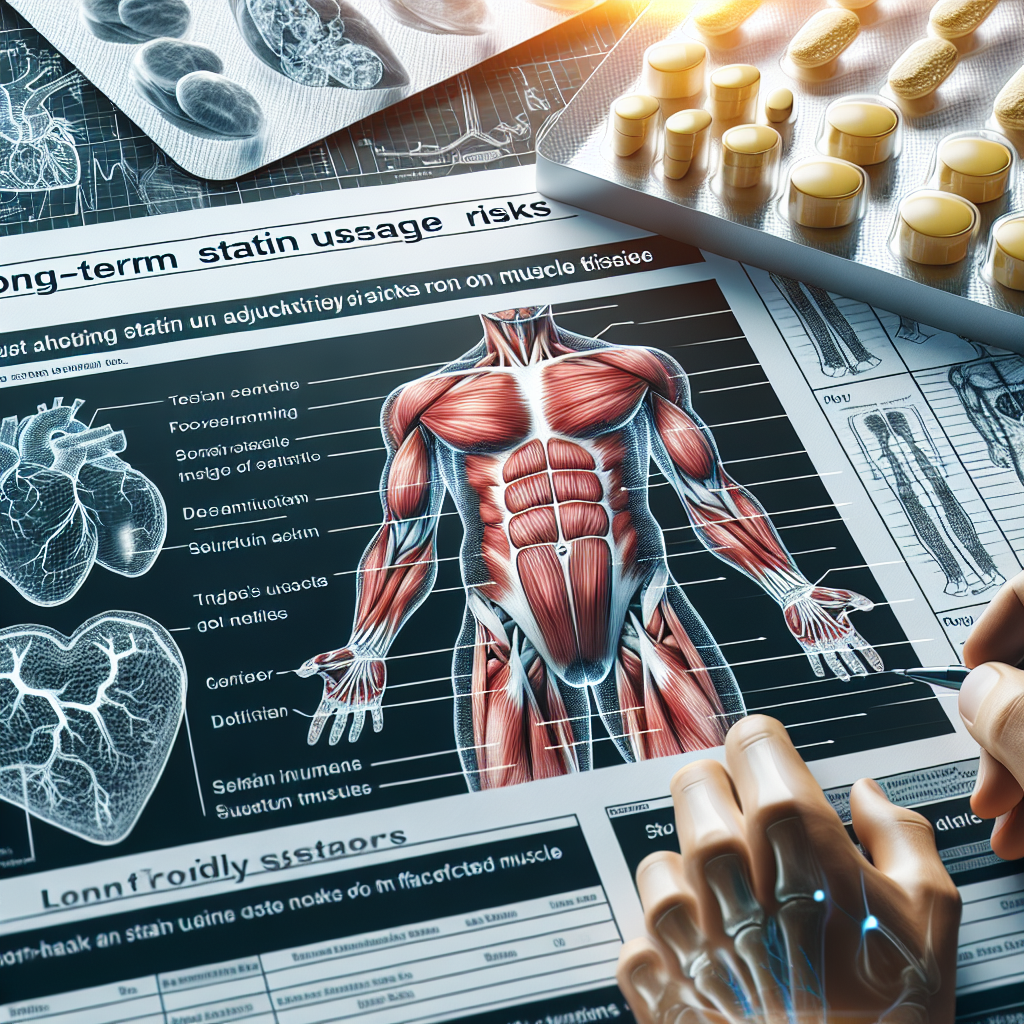 Utilisation à long terme des statines : risques pour le tissu musculaire