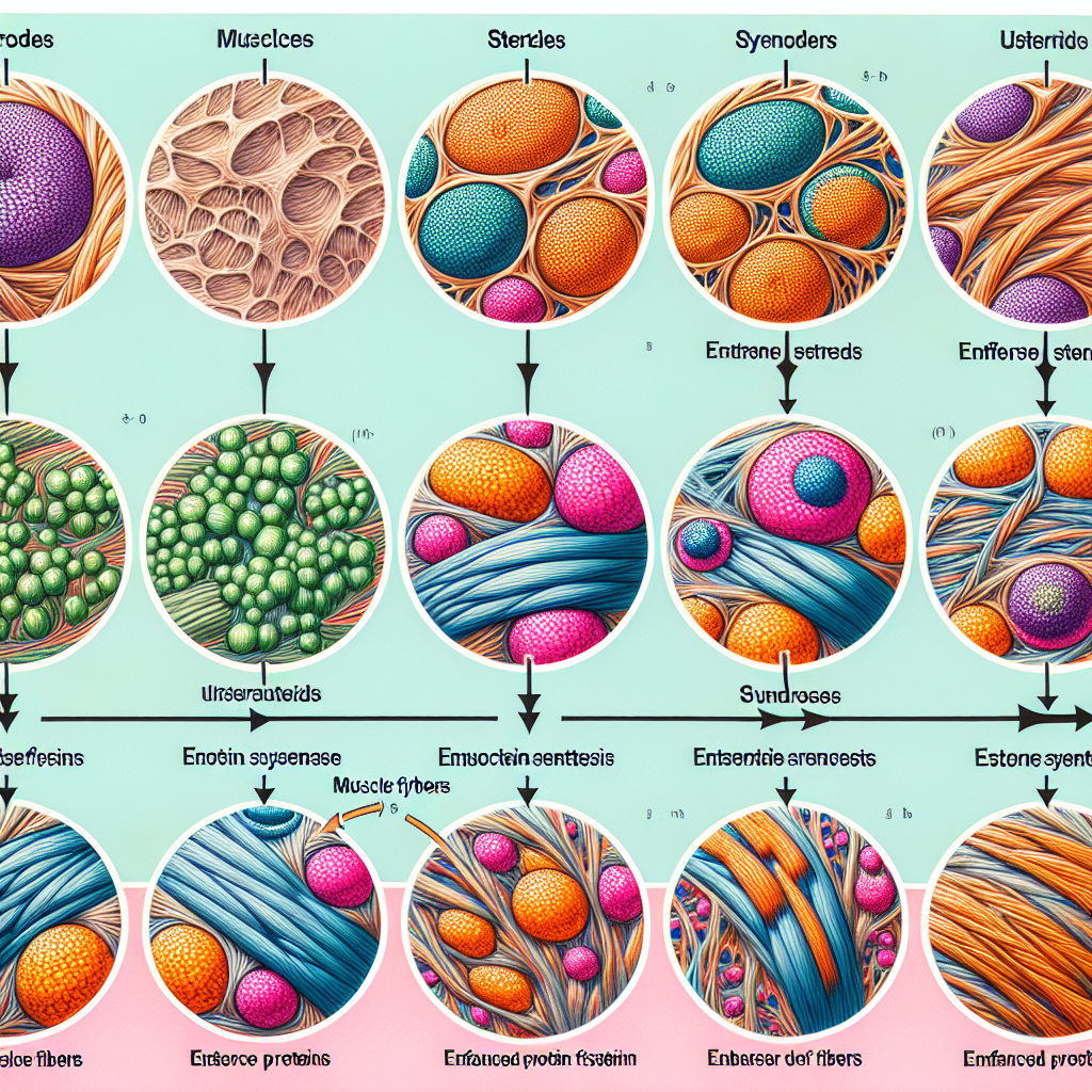 L'effet des stéroïdes sur la synthèse des protéines musculaires dans différents types de fibres