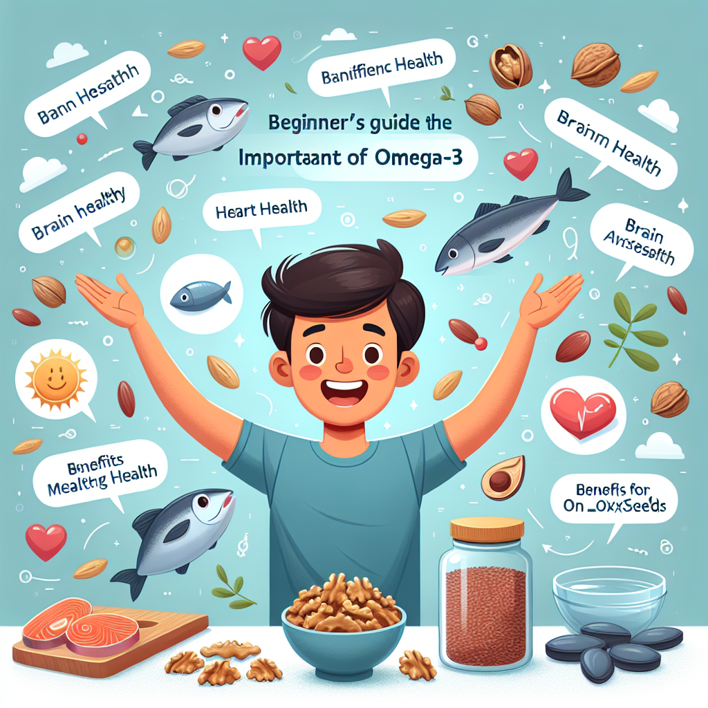 L'importance des oméga-3 pour un débutant en cure ?