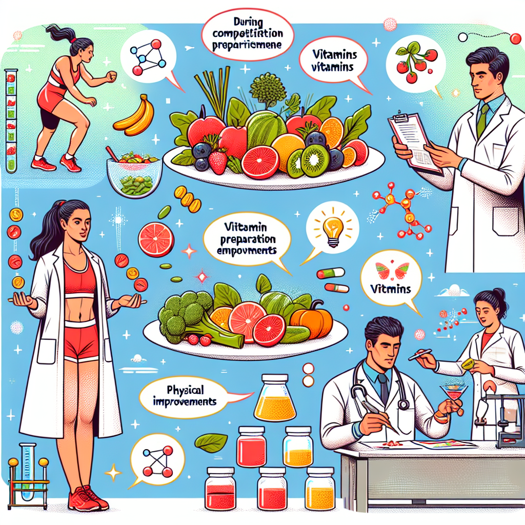 L'importance des vitamines en phase de préparation aux compétitions