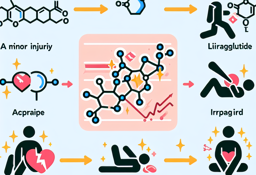 Le liraglutide et ses effets sur la récupération après une blessure ?