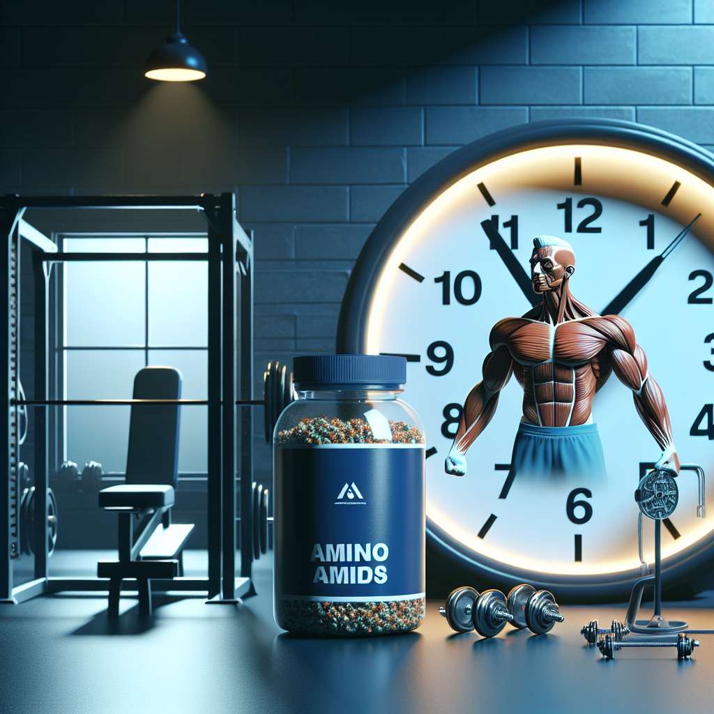 Le moment optimal de la prise d'acides aminés pour la croissance musculaire