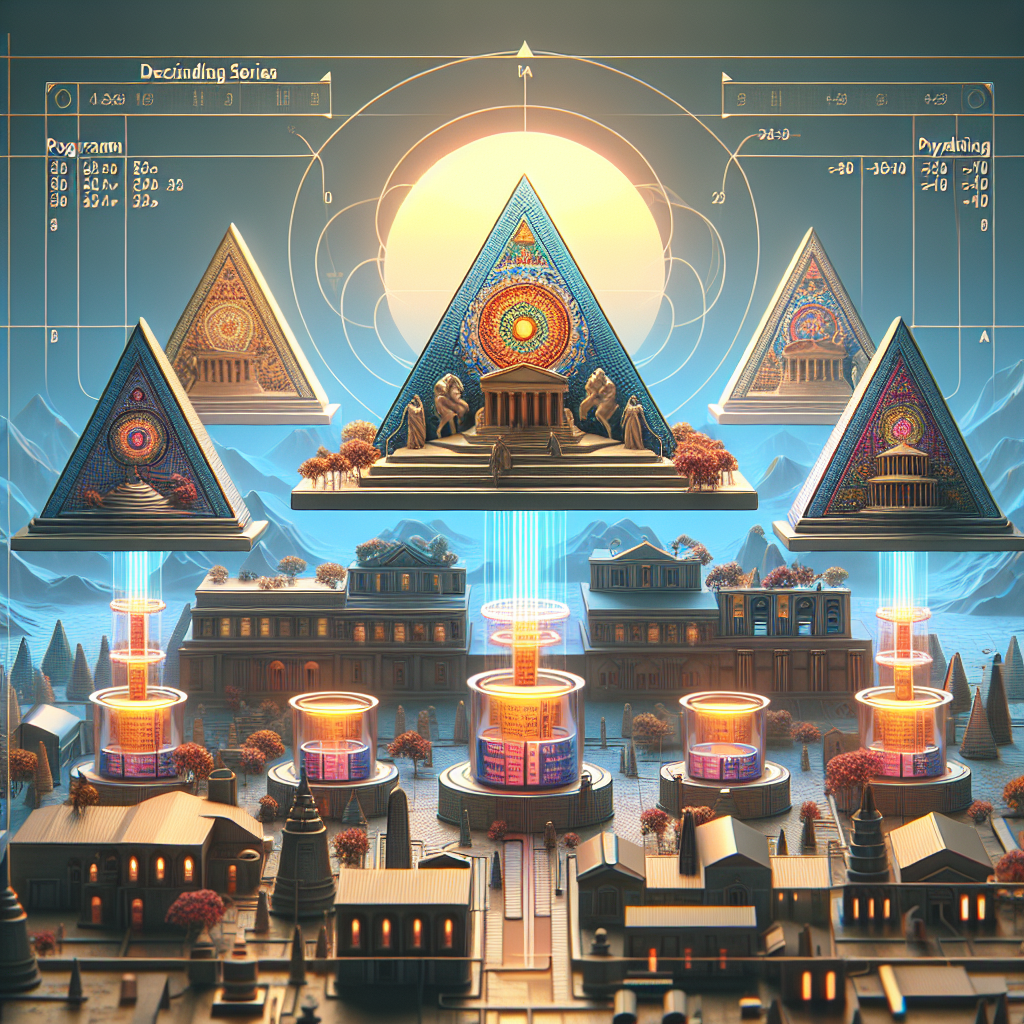 Un programme utilisant des séries dégressives et des schémas posologiques pyramidaux